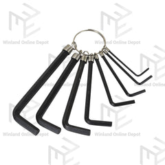 Hoyoma japan by Winland 8pcs Hex Key Wrench Ring Set H-NL001