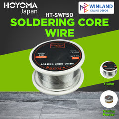 Hoyoma japan by Winland 1.0mm Solder Core Soldering Lead Wire with Scaling Powder HT-SWF50