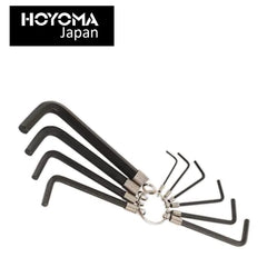 Hoyoma japan by Winland 10pcs. Hex Key Wrench Ring Set H-NL002