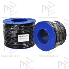 Professional Royal Cord Speaker Wire 2 x 2.5mm2 #14 & 16 x 2mm #16 Copper-Clad Aluminum Black 50M