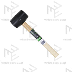 Hoyoma japan by Winland 340g/12oz Rubber Mallet w/ Wooden Handle Maso Martilyo HT-RM12