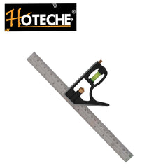 Hoteche by Winland 12inch/300mm Stainless steel blade Combination Square Ruler 282401