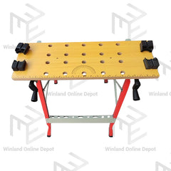 Hoyoma japan by Winland Folding Clamping WorkBench with Movable Pegs WB-002