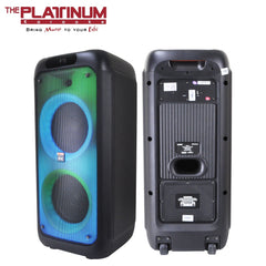 Platinum by Winland DK-88 Duo Portable Party Jukebox Speaker Built-in Karaoke 2000W PMPO