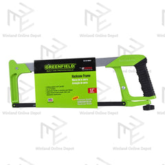 Greenfield by Winland 12inch (300mm) Hacksaw Frame Square Tubular with Blade 02-03-00001