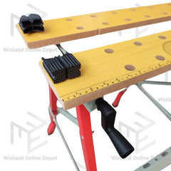 Hoyoma japan by Winland Folding Clamping WorkBench with Movable Pegs WB-002