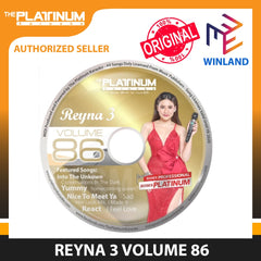 Platinum by Winland CD Karaoke New Reyna 3 Vol 82 to 98 CDR3V86 / CDR3V87/CDR3V87 CDR3V89 CDR3V94