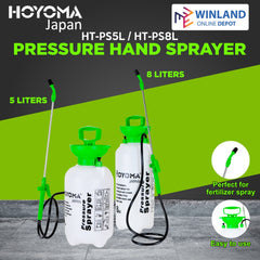 Hoyoma japan by Winland Pressure Hand Sprayer Heavy Duty Garden Gardening tools