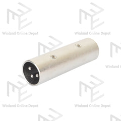 WINLAND NEW! High Performance Connector Microphone Cannon Plug to Cannon Plug Metal LZ-162