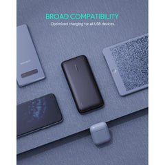 Aukey by Winland Slim 10000mAh Powerbank 12W USB Type C Fast Charge for i Phone, i Pad Samsung