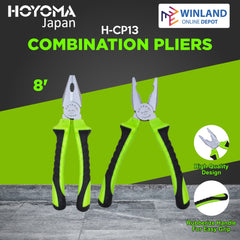Hoyoma japan by Winland 8inch Combination Plier Injection Handle H-CP13