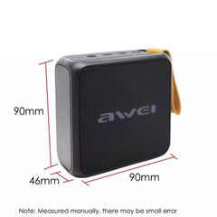 Awei by Winland Y119 Mini Portable Outdoor Wireless Speaker w/ TWS Function and Superior Bass Sound