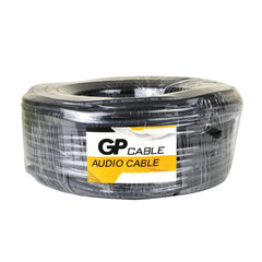 Professional Royal Cord Speaker Wire 2 x 2.5mm2 #14 & 16 x 2mm #16 Copper-Clad Aluminum Black 50M