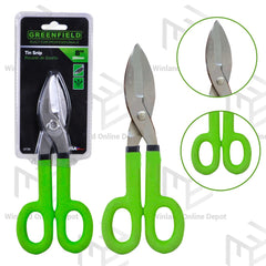Greenfield by Winland 8inches Tin Snip Rubber Handle Scissors Tool GTS8