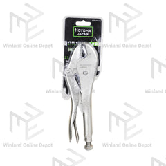 Hoyoma japan by Winland Curved Jaw Locking Plier Vise Grip 10R HT-VG10