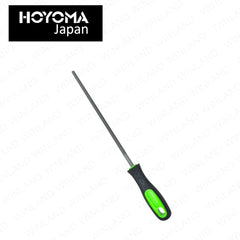 Hoyoma japan by Winland Steel Round File 8" HT-RF8H