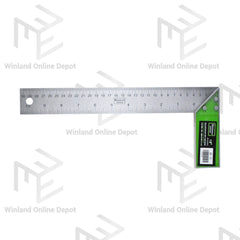 Hoyoma japan by Winland 12inches Stainless Steel Tri Square Ruler HT-ATS12