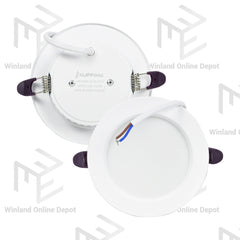 Clifford Synthetic Recessed Round Panel | LED Down Light Daylight
