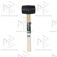 Hoyoma japan by Winland 340g/12oz Rubber Mallet w/ Wooden Handle Maso Martilyo HT-RM12