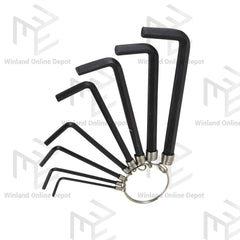Hoyoma japan by Winland 8pcs Hex Key Wrench Ring Set H-NL001