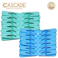 Cascade by Winland Small Clip 12pcs/Set (Green / Blue) GC-3237