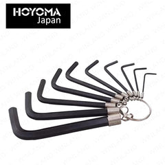 Hoyoma japan by Winland 10pcs. Hex Key Wrench Ring Set H-NL002