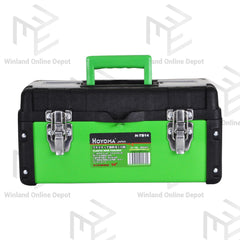 Hoyoma japan by Winland 14-19Inches Plastic Iron Tool Box with Removable Tray