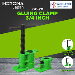 Hoyoma japan by Winland Gluing Clamp 3/4inch Wood Working Clamp Pipes Clamp Carpenter Tool GC-20