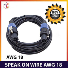Speak On Wire AWG18 SOLD per pieces 10 meters Pure Copper-Clad AML-SOW-5M * WINLAND *