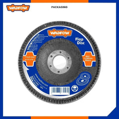 Wadfow Flap Sanding Disc Sand For Paint Removal Deburr Metal Surface