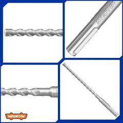 Wadfow Single Flute Sds Plus Hammer Drill Bit For Rotary 1 Piece