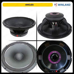 Kevler 1pc 15 Inches Professional Driver Passive Instrumental Speaker 600W BNC-1530