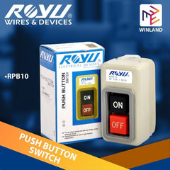 Royu Push Button Switch For the direct closing and opening of high-current electrical