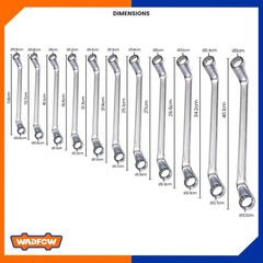 Wadfow Offset Ring Spanner / Box Wrench