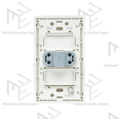 Royu Super Wide Series 1-Gang Switch Electrical Wiring Devices (10A / 250V~) WS511