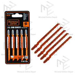 Hoyoma japan by Winland Jig Saw Blade T Shank Type Jigsaw Blade Fast Cut Curved Cut For PVC or Wood