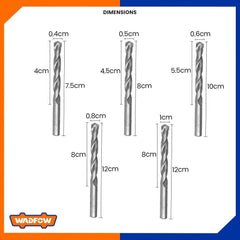 Wadfow 4mm-10mm Multi-Function Drill Bit