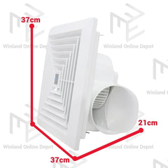 Royu Ceiling Mounted Exhaust Fan 12" REFC07/14
