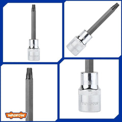 Wadfow WSC521 Hexagonal 1/2" Long Torx Bit Socket