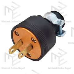 Royu Electrical Heavy Duty Rubber Plug 15A REDPL202