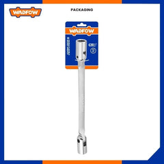 Wadfow WTH2E0 8mm to 19mm 2-Head Flexible Socket Wrench