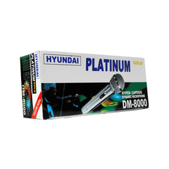 NEW Hyundai Platinum GOLD Version DM-8000G Professional Microphone Mic for Videoke