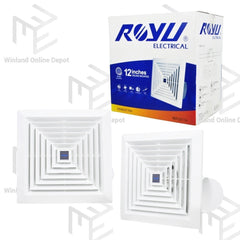 Royu Ceiling Mounted Exhaust Fan 12" REFC07/14