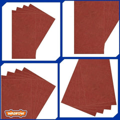Wadfow WSM25 Sandpaper 50pcs/set Finishing Sanding Sheet 230 x 280mm