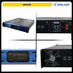 Kevler MZ Series MZ-600 1200W Professional Power Amplifier MZ600