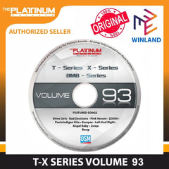 Platinum by Winland CD T-Series X-Series BMB-Series Volume 77 to 91 CDTSV84/ CDTSV86/ CDTSV87