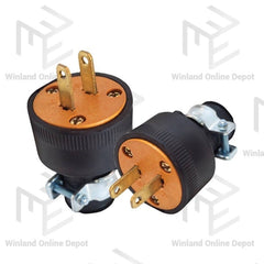 Royu Electrical Heavy Duty Rubber Plug 15A REDPL202
