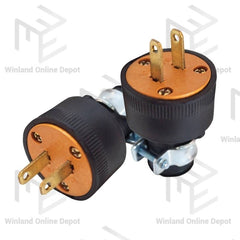Royu Electrical Heavy Duty Rubber Plug 15A REDPL202