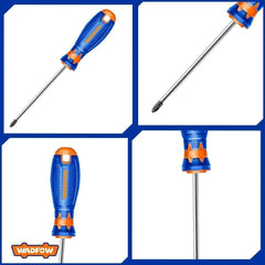 Wadfow Phillips Screwdrivers (Round Shank)