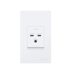 Royu Wide Series 1-Gang Tandem & Horizontal Aircon Outlet 20A WD901 & WD902